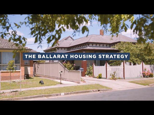 City of Ballarat Draft Housing Strategy 2023 - 2041