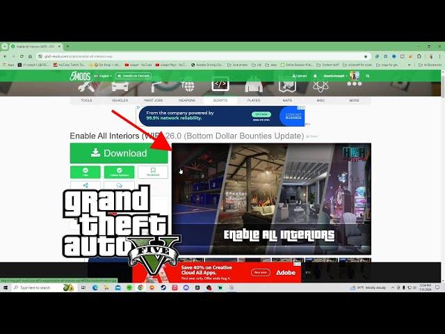 How to Install Enable All Interiors (WIP) 26.0 (Bottom Dollar Bounties Update) GTA 5 MODS