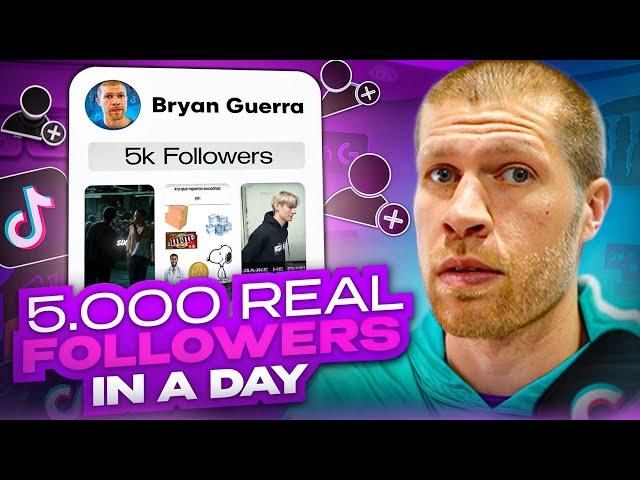 How to Get 5,000 REAL TikTok Followers in a Day