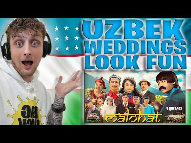 UZBEK WEDDINGS LOOK FUN!!! First Time Hearing / Reacting - Xamdam Sobirov - Malohat (Reaction Video)