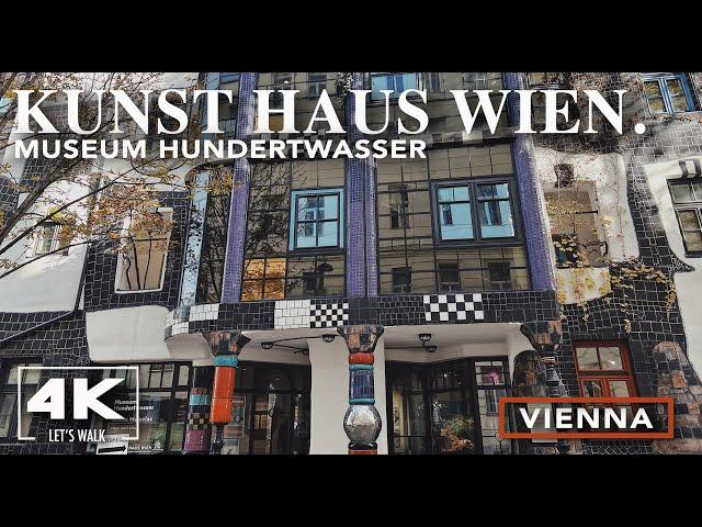 Kunst Haus Wien. Museum Hundertwasser | Virtual Exhibition Walk Tour | 4K Vienna Travel Guide