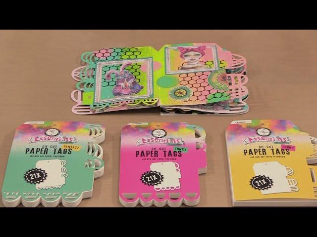 Tags Transformed! Create A Book Using Marlene's Scalloped Edge Tags