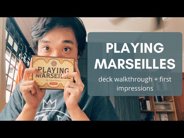 WALKTHROUGH OF PLAYING MARSEILLES TAROT DECK