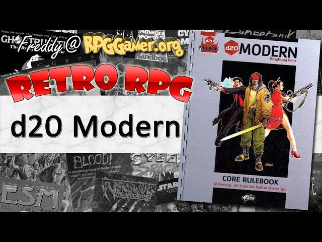 d20 Modern (Wizards of the Coast, 2002) | Retro RPG