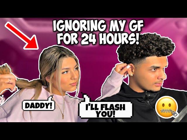 IGNORING MY GIRLFRIEND FOR 24 HOURS PRANK!  *She Tried To..*