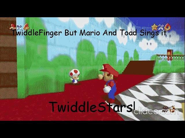 TwiddleStars - TwiddleFinger But Mario And Toad Sings it (FNF Cover)