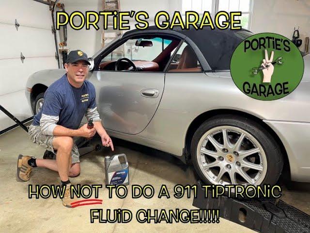 Porsche 911 (996) Tiptronic Fluid Change - Man This Was Tough!!!