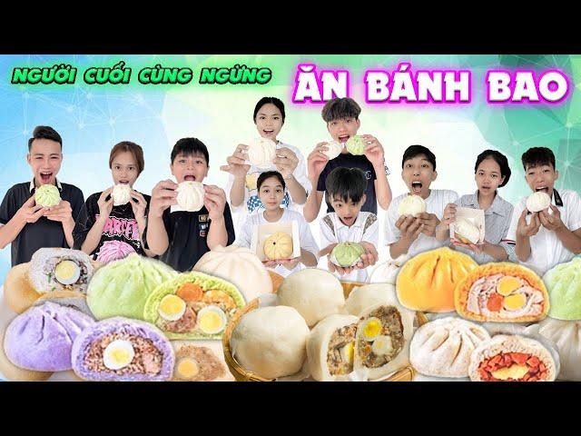 Thử Thách Người Cuối Cùng Ngừng Ăn Bánh Bao #trangandvinh