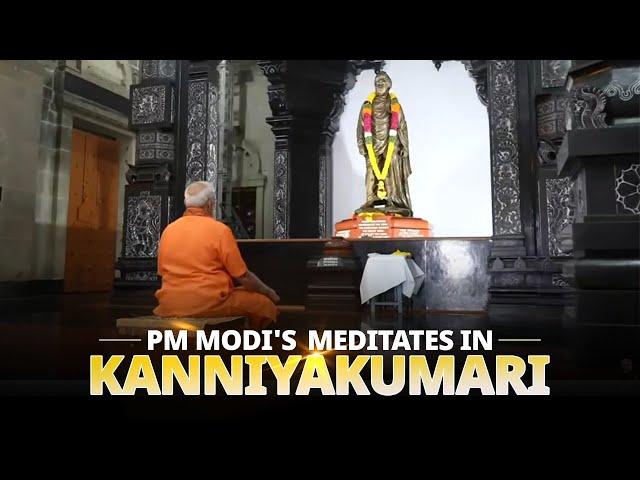 LIVE: PM Modi meditates at the serene Swami Vivekananda Rock Memorial in Kanniyakumari, Tamil Nadu