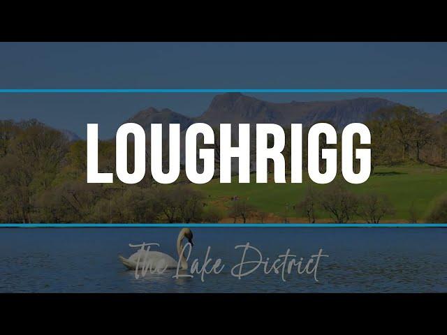 THE LAKE DISTRICT: LOUGHRIGG TARN - DRONE FOOTAGE