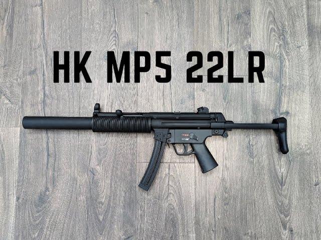 HK MP5 22 LONG RIFLE- 1ST DAY RANGE TIME