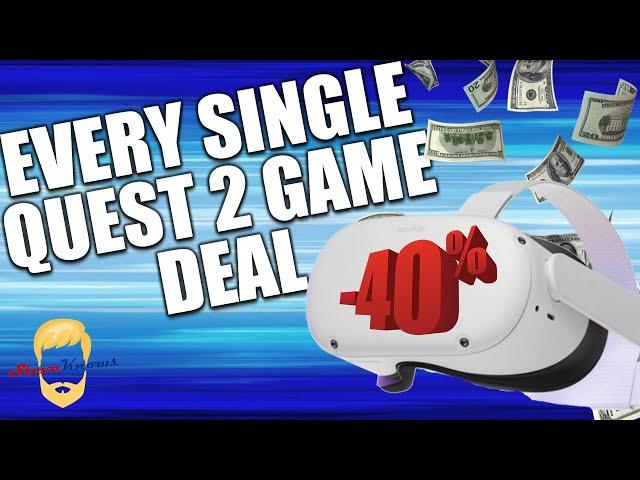 55+ Oculus Quest Games that were on  Sale for Black Friday Gaming