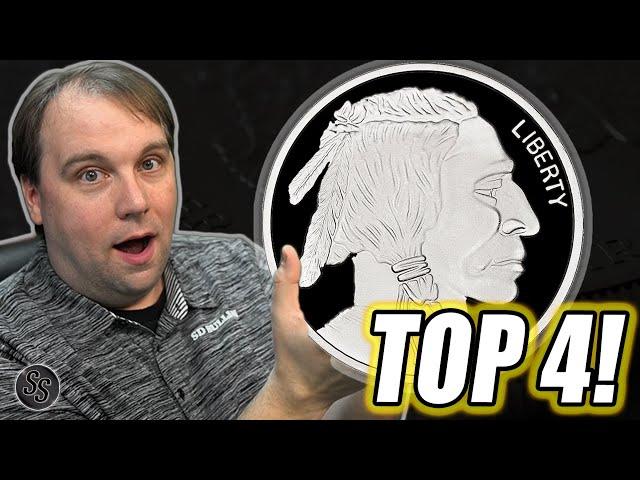 Top 4 SILVER BULLION Buys for 2023! Stack These!