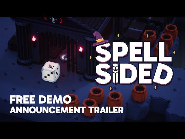 Spellsided, The Dice-builder RPG (Kickstarter & Demo Announcement Trailer)