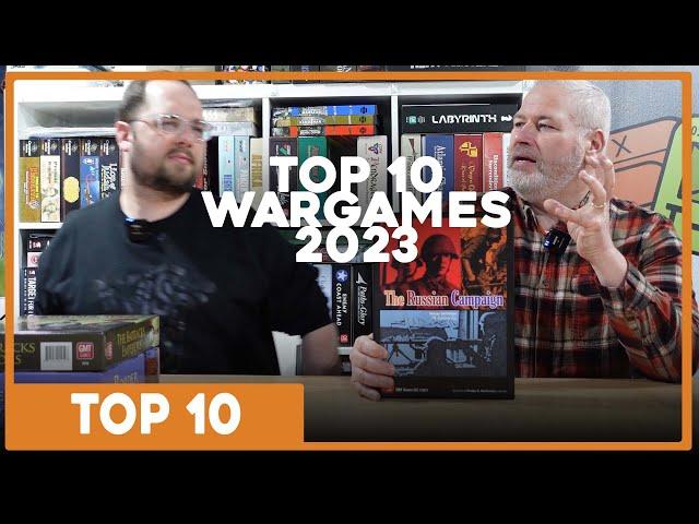 Top 10 Wargames | 2023 | Boardgames | The Players' Aid