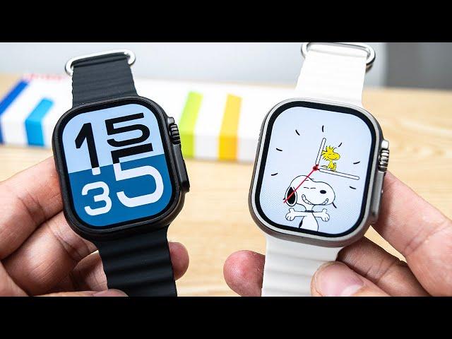 VWAR Hello Watch 3 Plus Gen2 Black Color Unboxing- Best Apple Watch Ultra 2 49mm Smart Watch Clone?