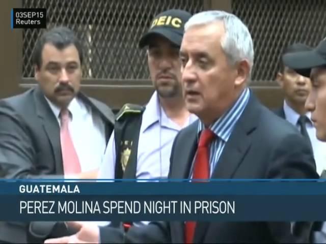 FTS - Guatemala: Perez Molina Spends 1st Night in Jail