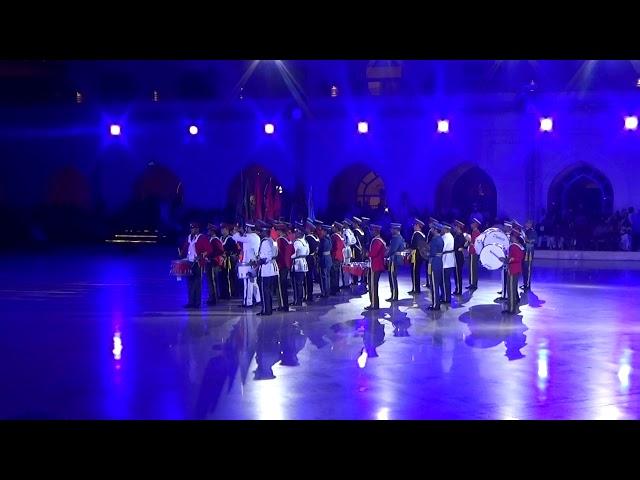 Flashback Time part 38 Military Music of Oman 2015, Top Secret style drumming