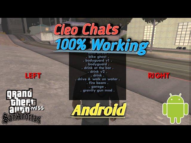 How To Add Cleo Cheats In Gta Sa 100% Working | Gta Sa Cleo Chats | Gta Sa Cleo