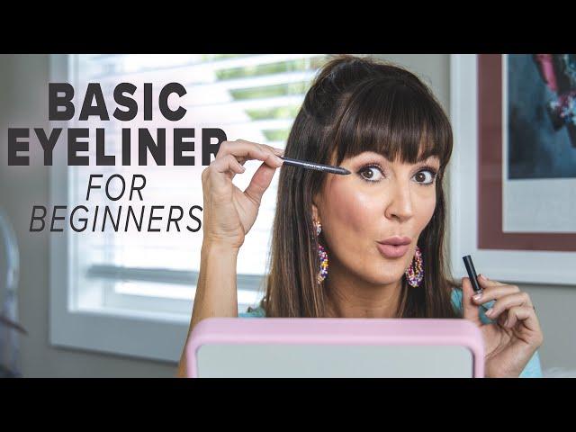 How to Apply Basic Eyeliner Like A Pro (Over 40)