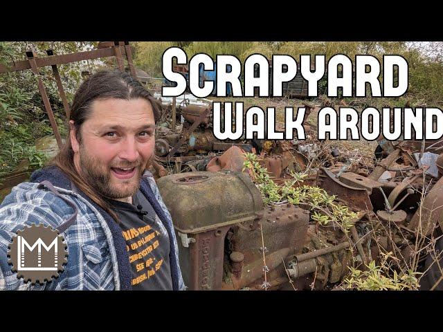 Finding abandoned vehicles in this Scrapyard!