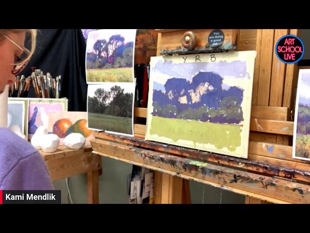 How to Paint with Color Relativity with Kami Mendlik