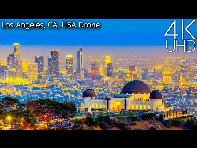 Los Angeles, CA, USA in 4K UHD by Drone