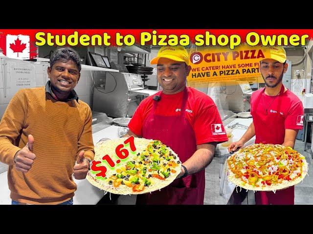 மாணவராய் கனடா  வந்தேன்! இப்போது  pizza shop Owner | City Pizza  | canada Tamil  Vlog