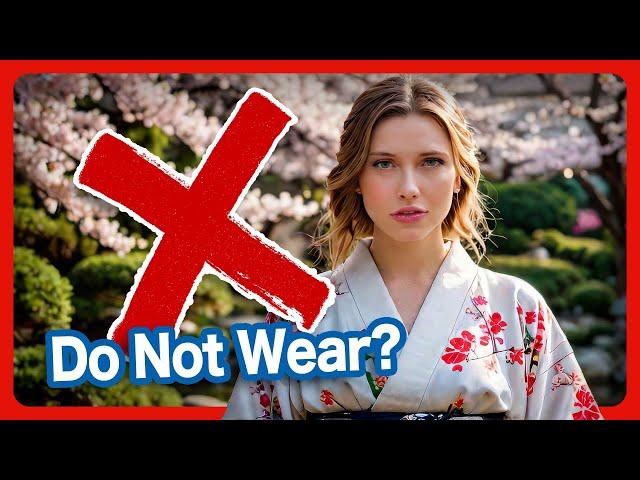 Forbidden? The Kimono Rule for Foreigners