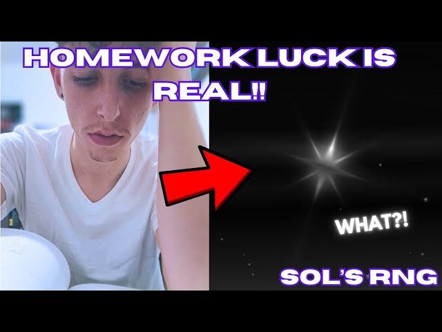 I ROLLED MATRIX: REALITY WHILE DOING HOMEWORK!! | Sol's RNG