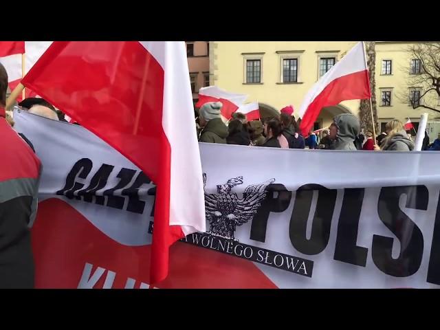 Pochód patriotyczny Klubów "Gazety Polskiej" - TRANSMISJA