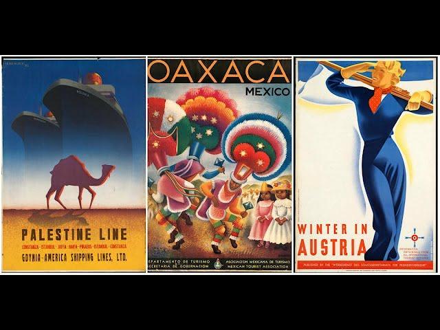 60 Beautiful Vintage Travel Posters Around the World From Between the 1920s and 1940s