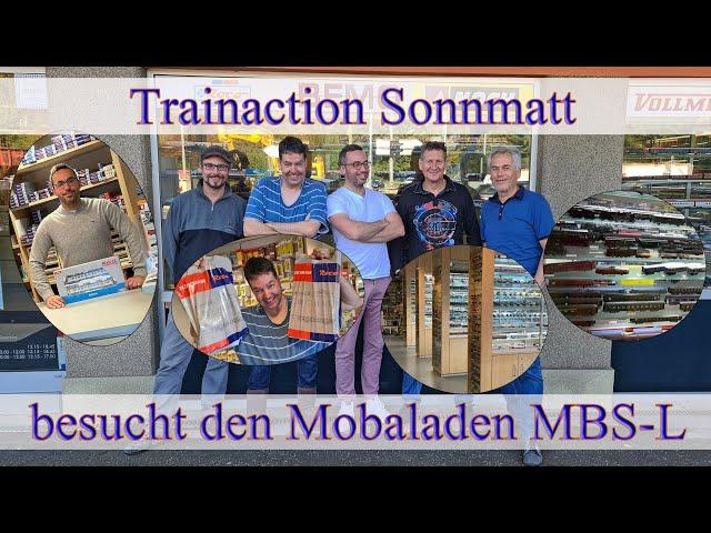 Besuch bei MBS-L in Luxemburg - Ein sehr schöner Modellbahnladen mit viel Auswahl und top Service