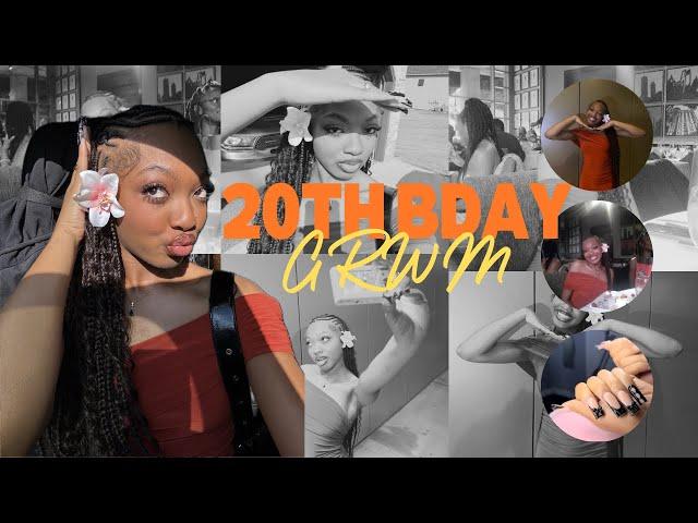 20th Birthday Grwm | Nail Appt, Hair Appt, Doing My Own Makeup etc.