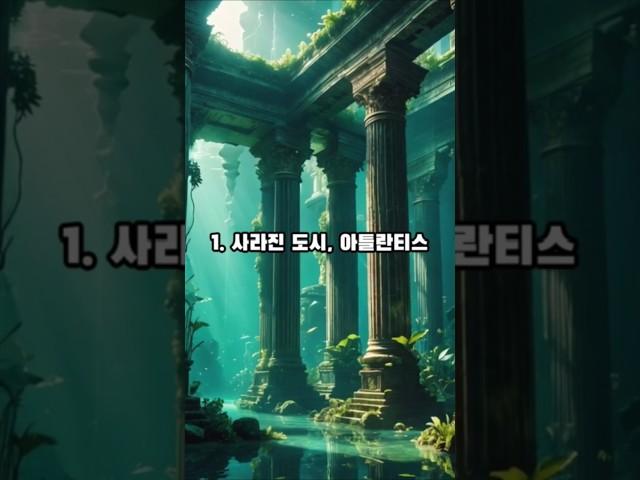 역사를 뒤흔든 미스터리한 왕국 #쇼츠 #역사 #미스터리