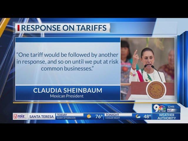 Mexico suggests it would impose its own tariffs to retaliate against any Trump tariffs