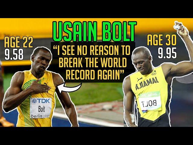 Could Usain Bolt have Ran Faster - Why did he Peak aged 22?