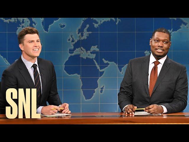 Weekend Update: Colin Jost and Michael Che Swap Jokes for Season 46 Finale - SNL