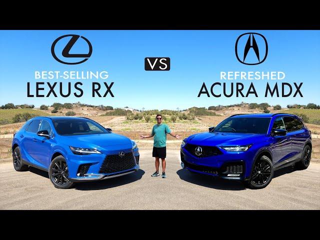 LUXURY BEST-SELLERS! -- 2025 Acura MDX vs. 2024 Lexus RX 350: Comparison