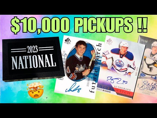 Spending $10,000 at the National Card Show!!