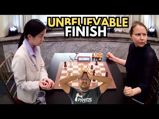 An unbelievable Finale | Alice Lee vs Valentina Gunina | World Rapid 2024