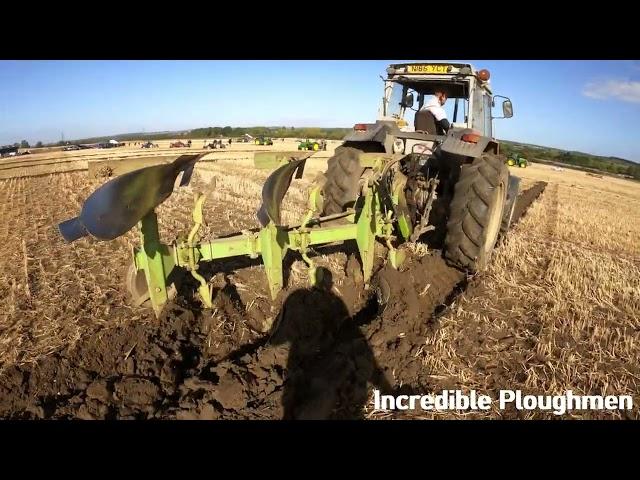 1996 Massey Ferguson 398 12/12 3.9 Litre 4-Cyl diesel Tractor (86HP) With Dowdeswell Plough