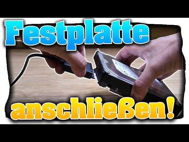 Interne Festplatte extern anschließen! SSD/HDD über USB anschließen! (Tutorial) | ConFace