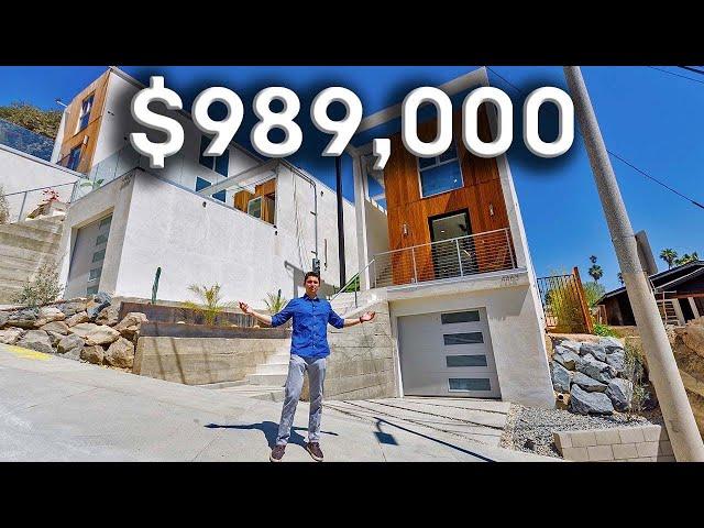 Under $1 MILLION for these NEWLY BUILT Modern Homes in Los Angeles!