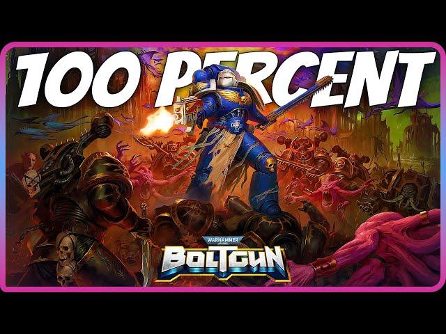 Warhammer 40,000: Boltgun - 100% complete game (all achievements/all secrets)