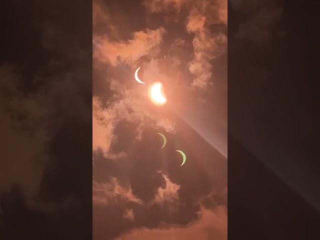 People used to laugh, now it's reality! 2 moons,#moon #eclipse #space #UFO #anomaly #sky