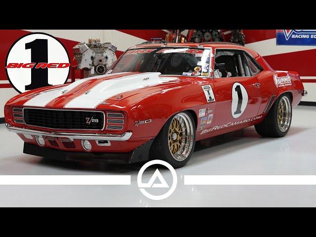 The Legendary Big Red Camaro | The Story, the Build & Straight Piped Street Drive with RJ