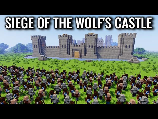 Siege of the Wolf's Castle in Minecraft | STRONGHOLD