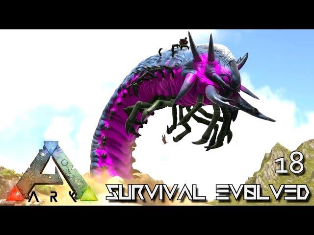 ARK: SURVIVAL EVOLVED - EPIC DEATHWORM TAMING !!! E18 (MODDED ARK PUGNACIA DINOS)