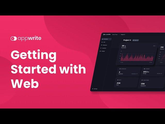 Appwrite Getting Started with Web